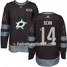 Miesten NHL Dallas Stars Pelipaita Jamie Benn 14 1917-2017 100th Anniversary Adidas Musta Authentic